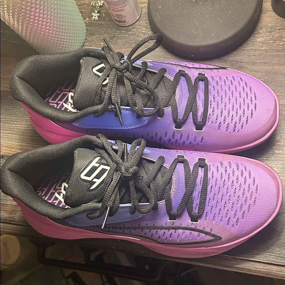 Puma Pink and Purple Athletic Sneakers